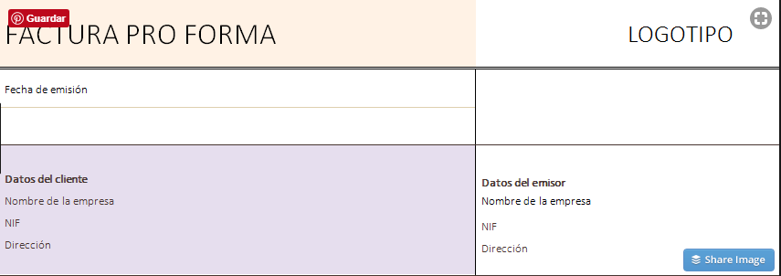 Que es una factura proforma