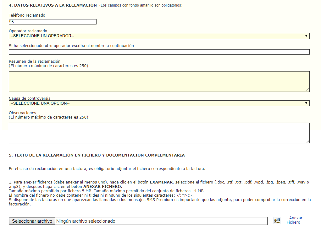como reclamar ante la secretaria general de telecomunicaciones