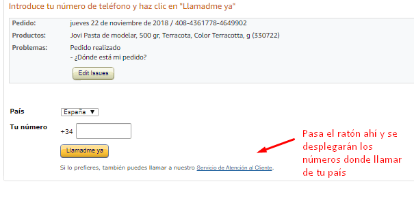 como reclamar a amazon