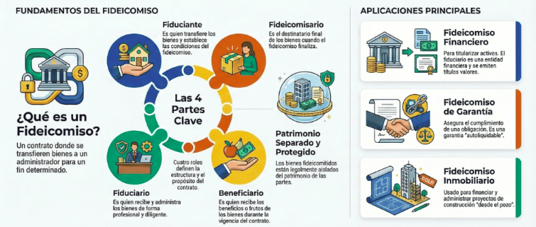 Esquema de un fideicomiso